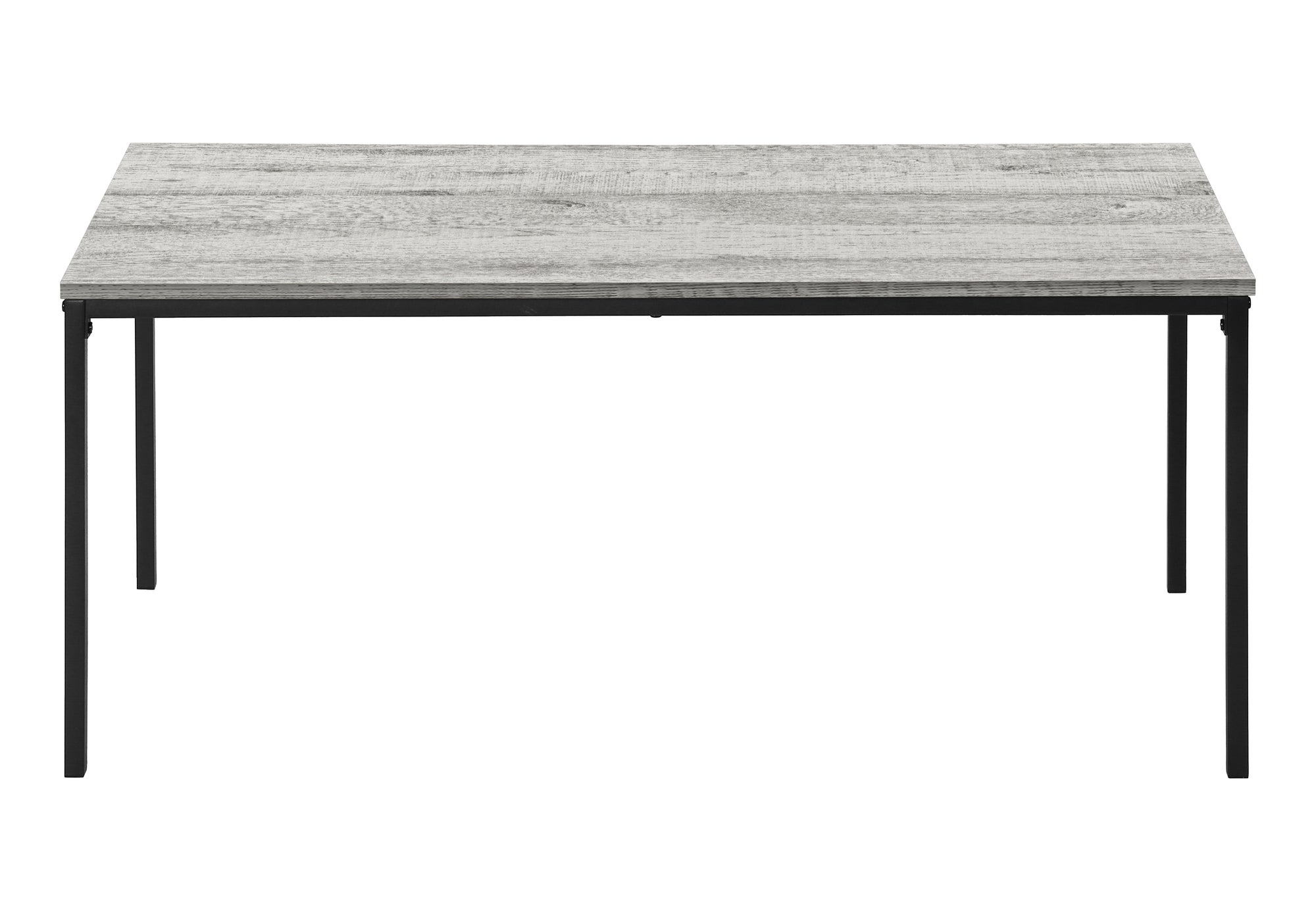 3-Piece Coffee Table Set White Marble Black Metal-Table Set-DECOROLALA