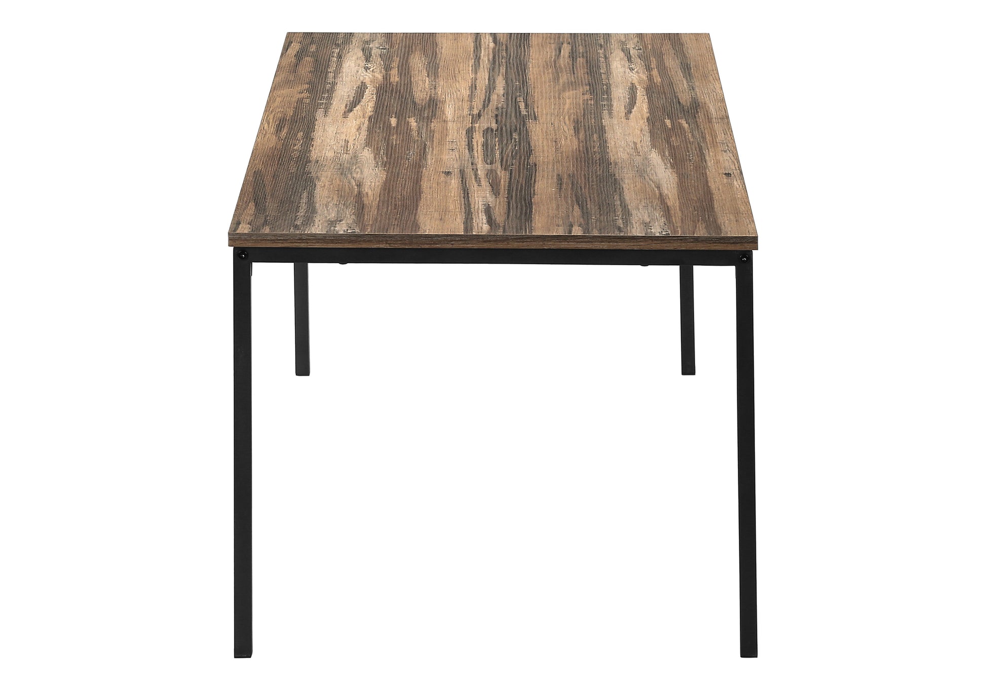 3-Piece Coffee Table Set White Marble Black Metal-Table Set-DECOROLALA