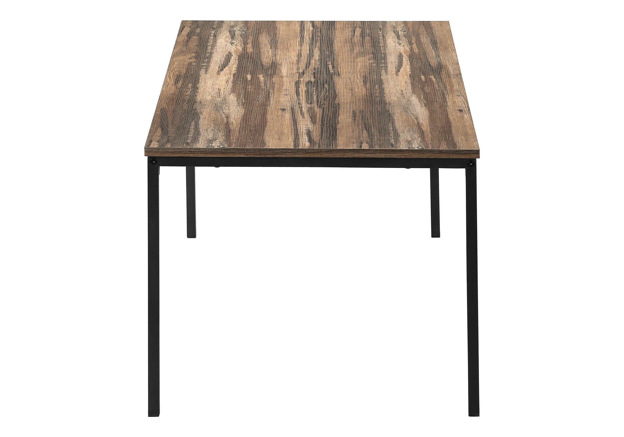 3-Piece Coffee Table Set White Marble Black Metal-Table Set-DECOROLALA