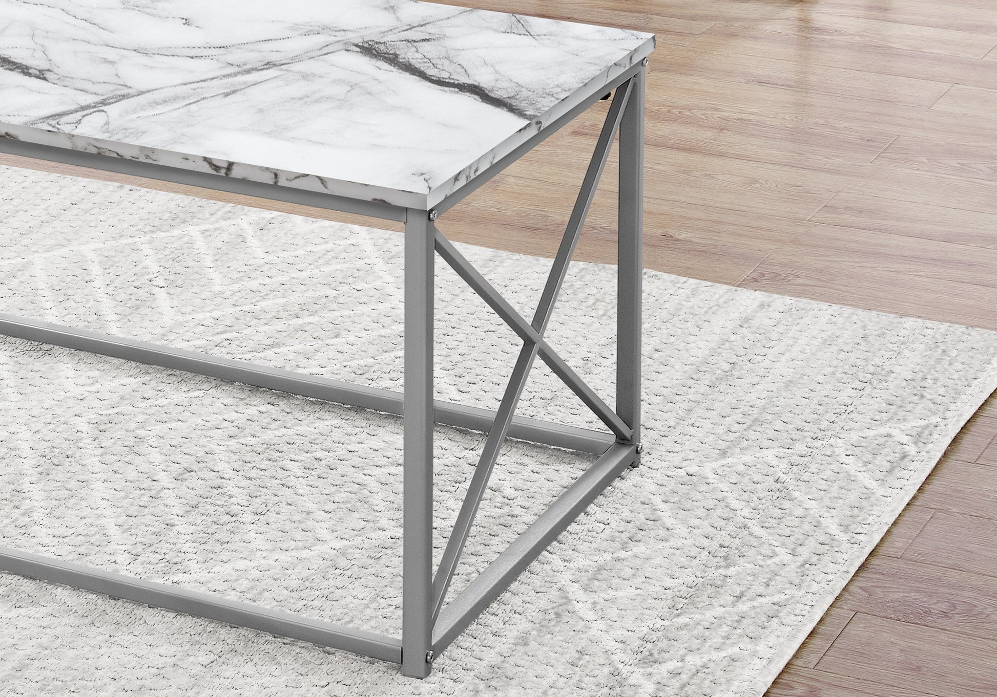 3-Piece Coffee Table Set with End Tables, Taupe Wood-Table Set-DECOROLALA