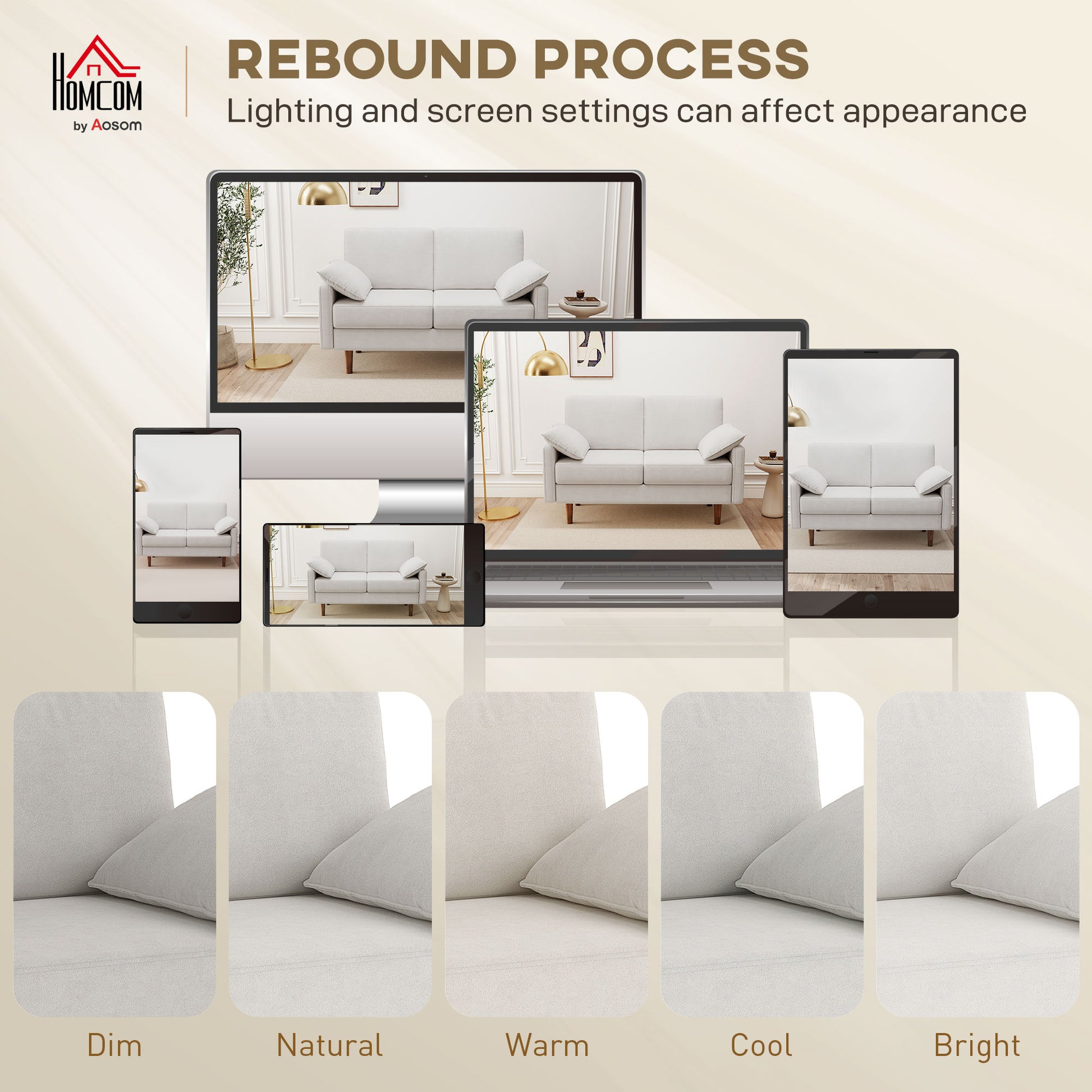 3 Seater Sofa Velvet Cream White-DECOROLALA