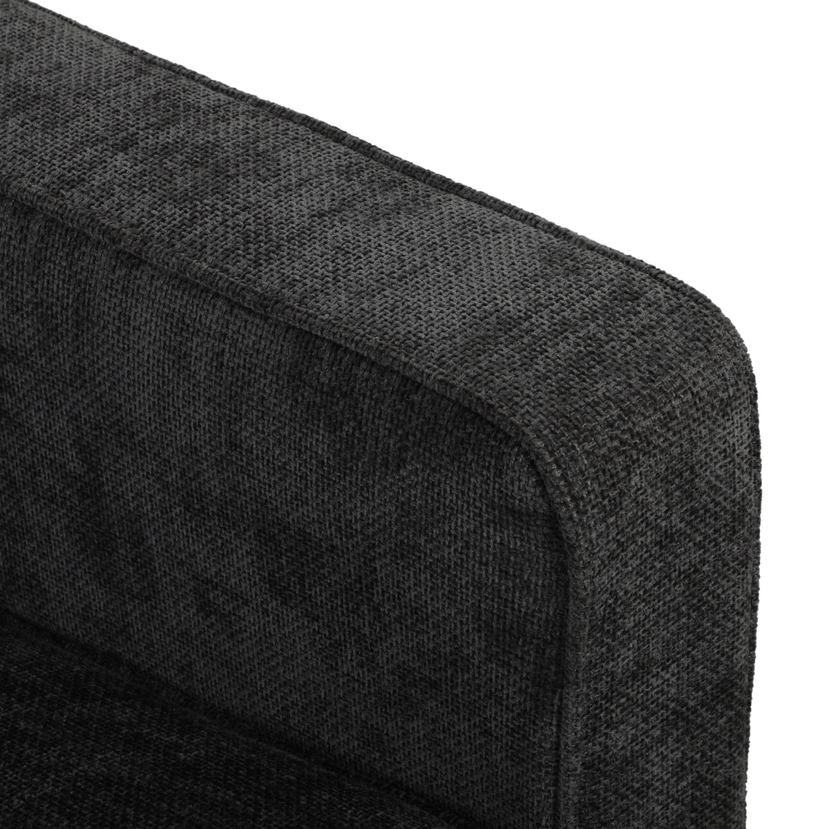 3 Seater Velvet Tufted Sofa - Dark Grey Modern Couch-Home Furnishings > Living Room Furniture > Sofas & Reclining Chairs > 3-Seater Sofas-DECOROLALA