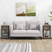 3-Tier End Table with USB Ports & Power Outlets-1 Piece-End & Side Tables-DECOROLALA