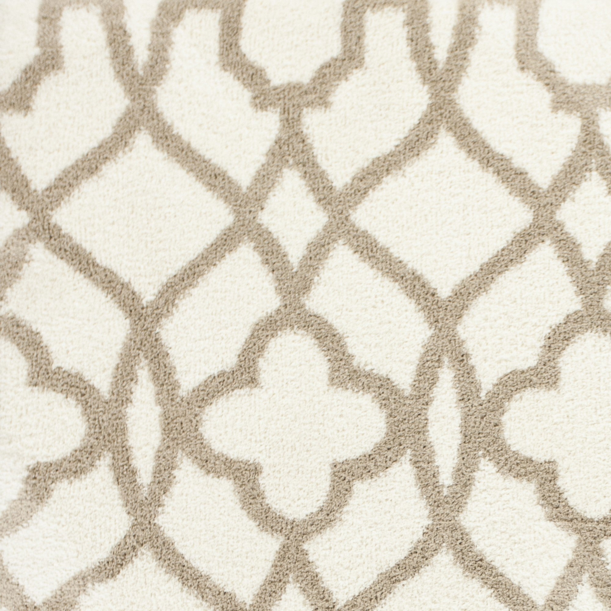 3' X 5' Beige and Ivory Area Rug-Area Rugs-DECOROLALA