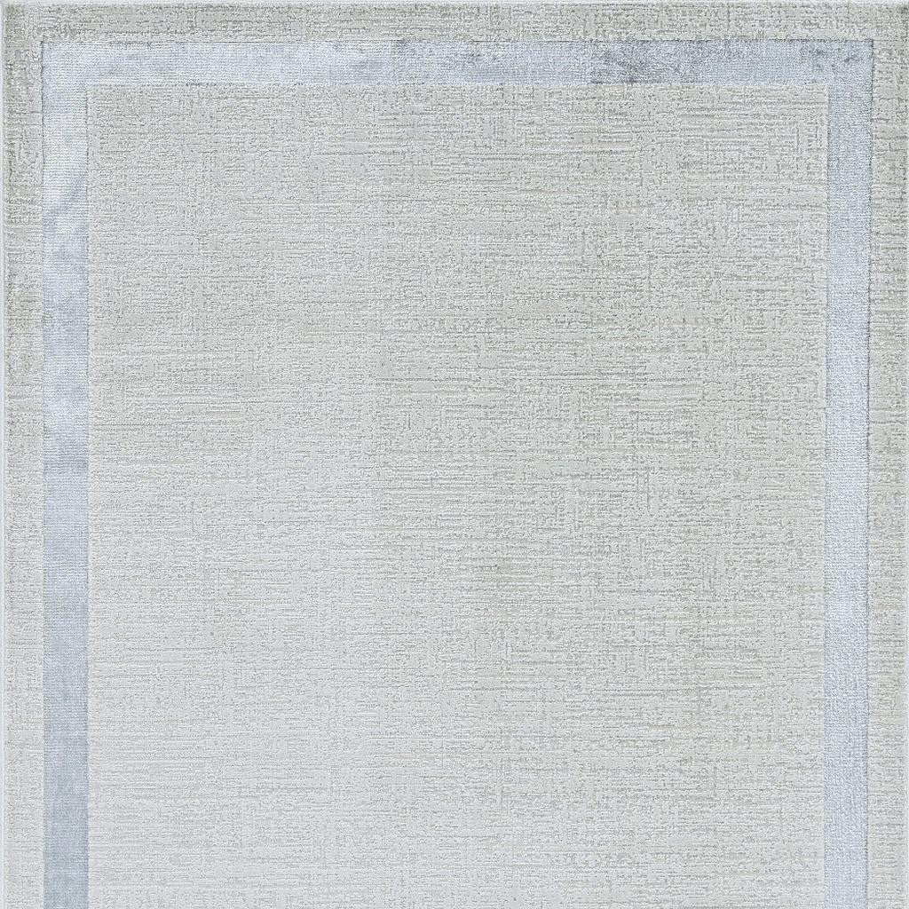 3' X 5' Gray and Ivory Area Rug-Area Rugs-DECOROLALA
