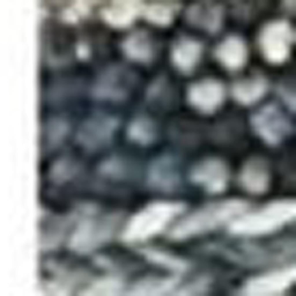 3' X 5' Ivory Blue And Gray Wool Striped Hand Woven Area Rug-Area Rugs-DECOROLALA