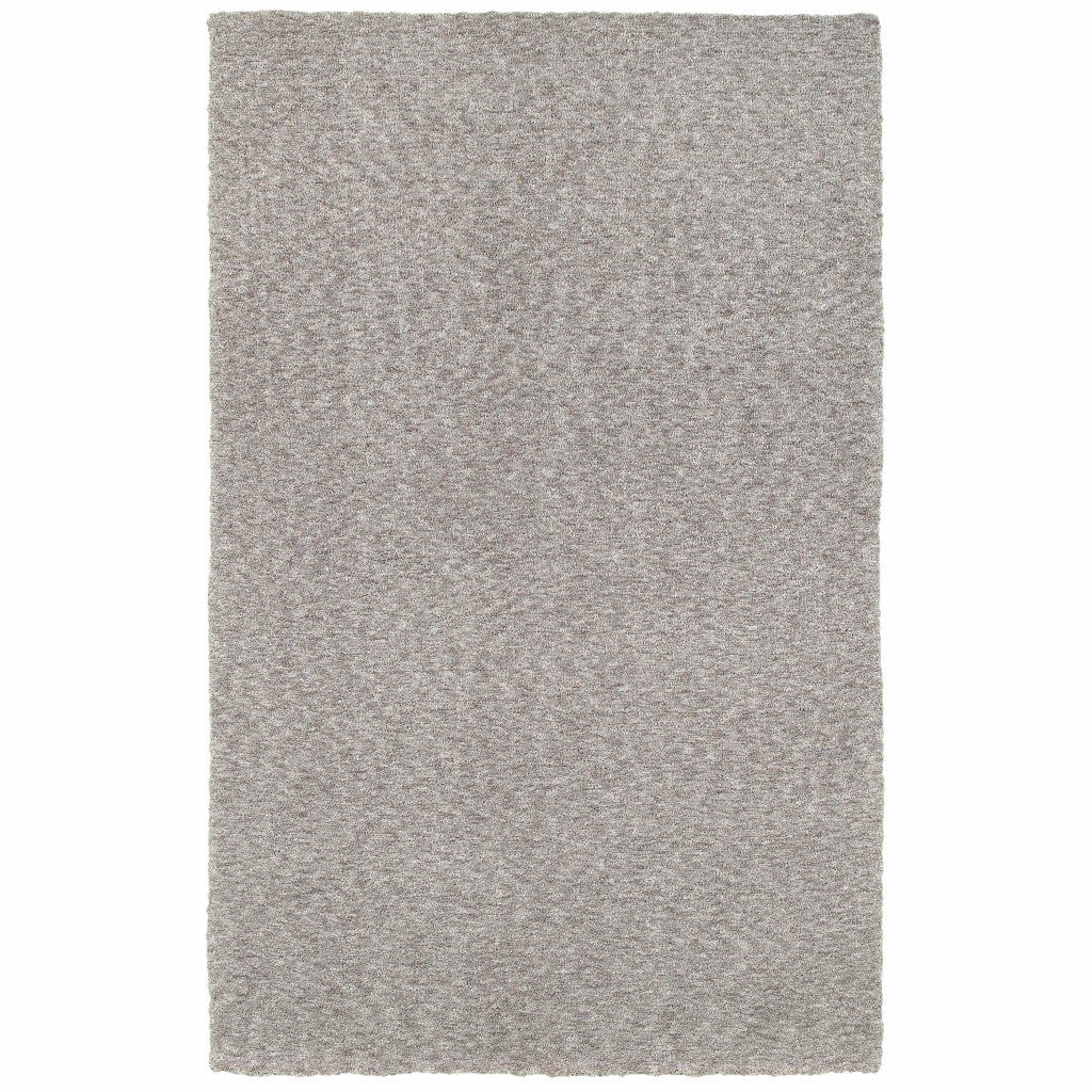 3' X 5' Modern Shaggy Soft Gray Indoor Area Rug-Area Rugs-DECOROLALA
