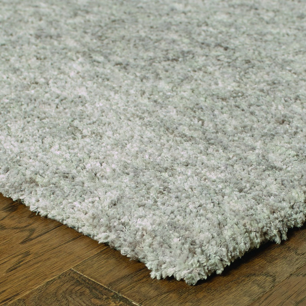 3' X 5' Modern Shaggy Soft Gray Indoor Area Rug-Area Rugs-DECOROLALA