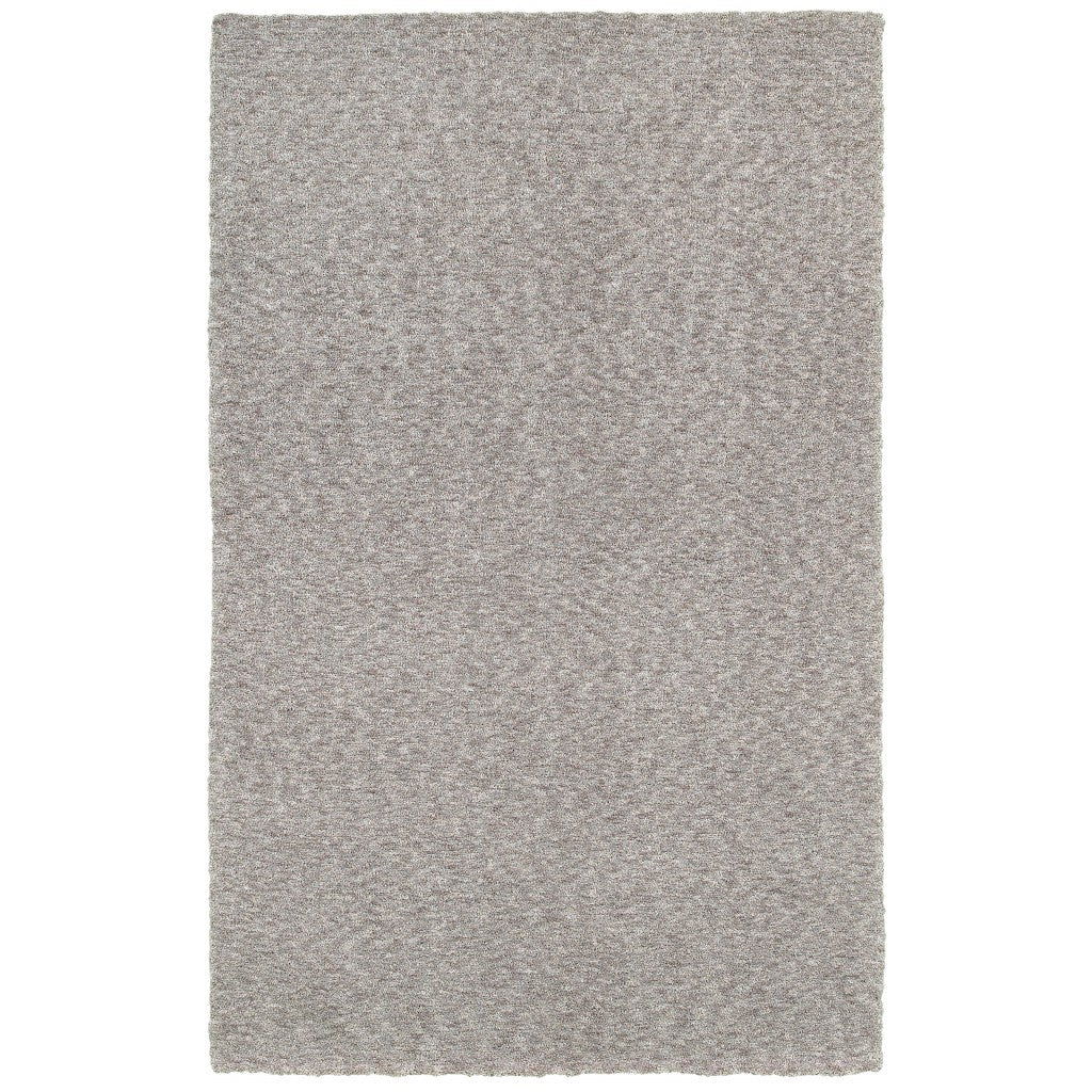 3' X 5' Modern Shaggy Soft Gray Indoor Area Rug-Area Rugs-DECOROLALA