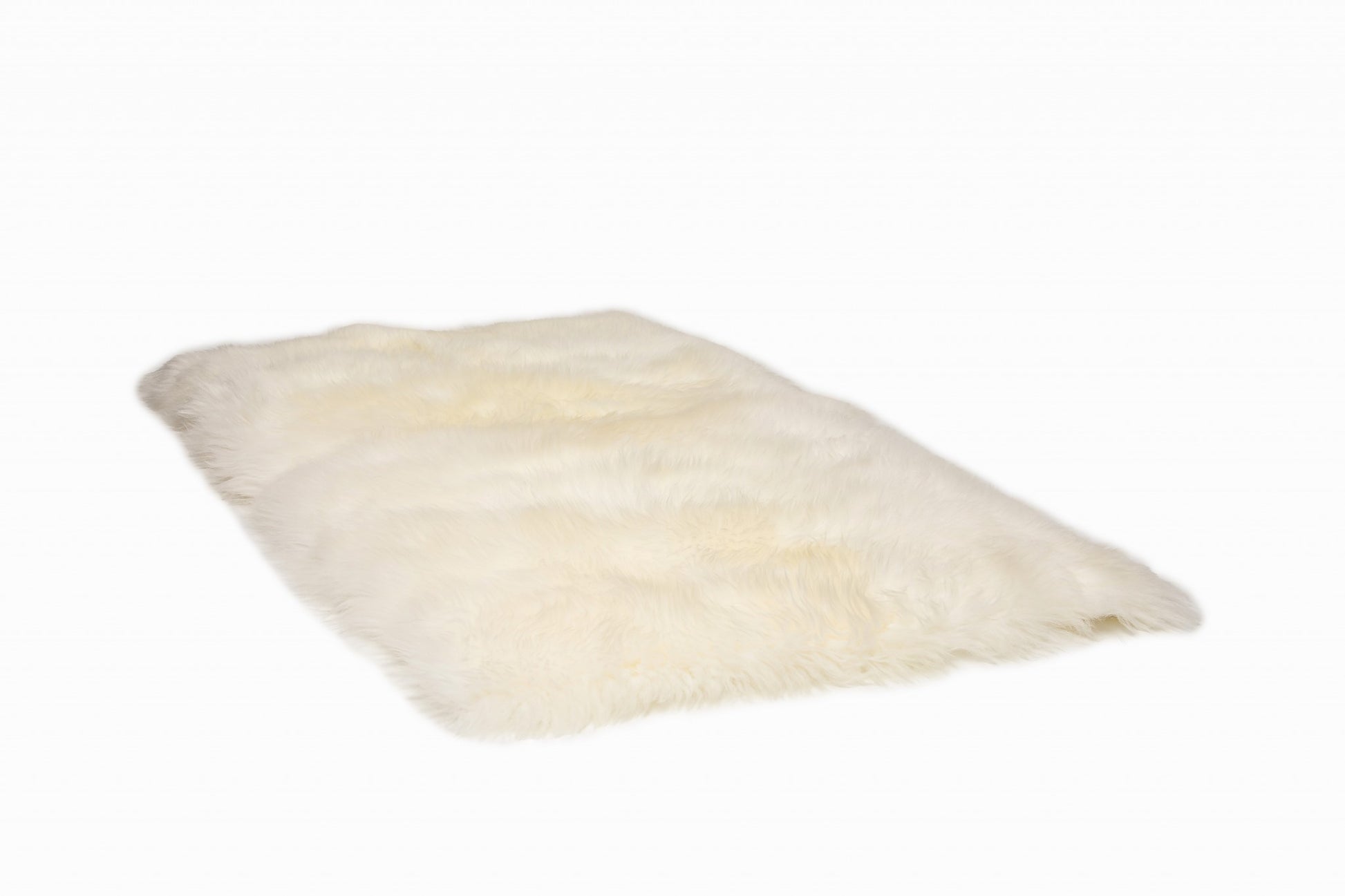 3' X 5' Natural Rectangular Sheepskin Area Rug-Area Rugs-DECOROLALA