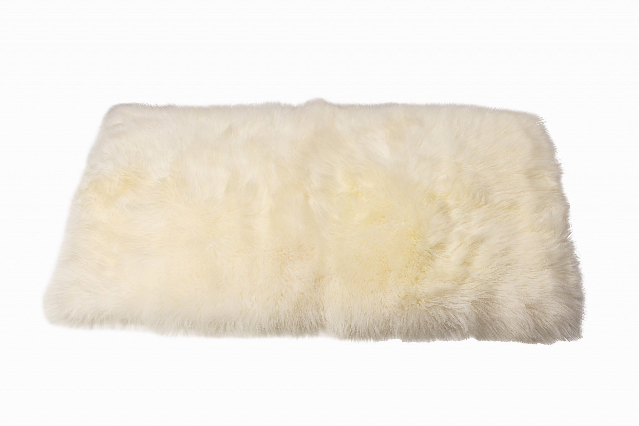 3' X 5' Natural Rectangular Sheepskin Area Rug-Area Rugs-DECOROLALA