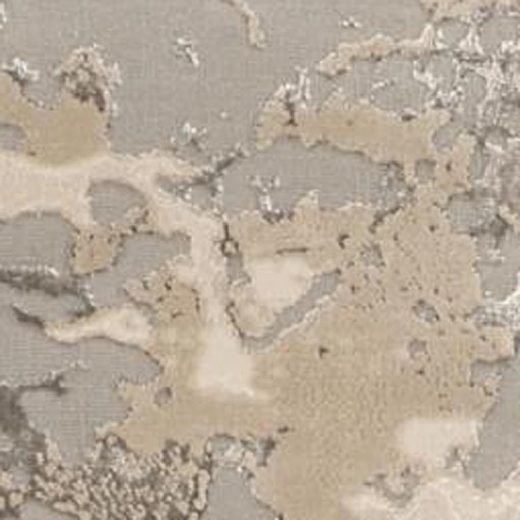 3' X 5' Sand Gray And Beige Abstract Area Rug-Area Rugs-DECOROLALA