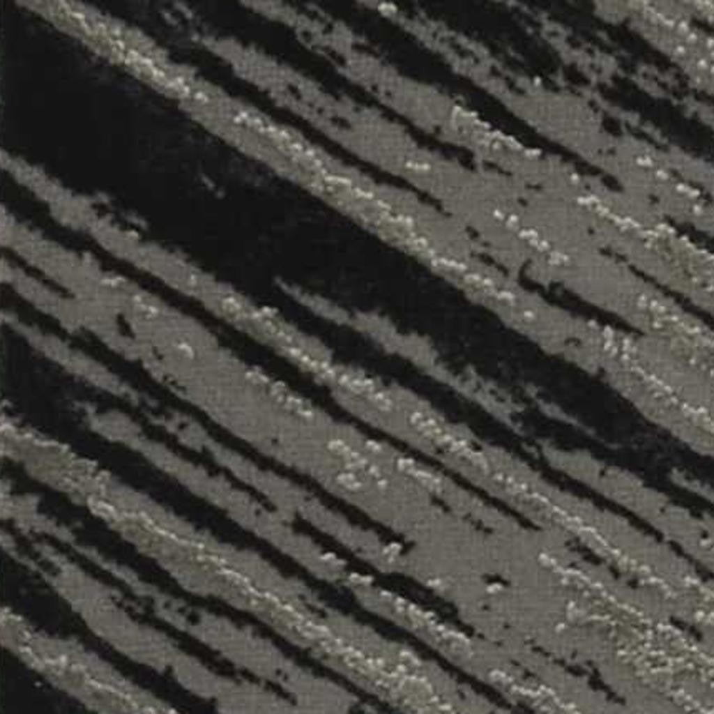 3' X 5' Silver And Gray Abstract Area Rug-Area Rugs-DECOROLALA