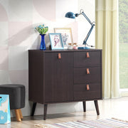 3-drawer Sideboard Storage Cabinet - Brown (min order qty 2)-Dressers & Chests-DECOROLALA