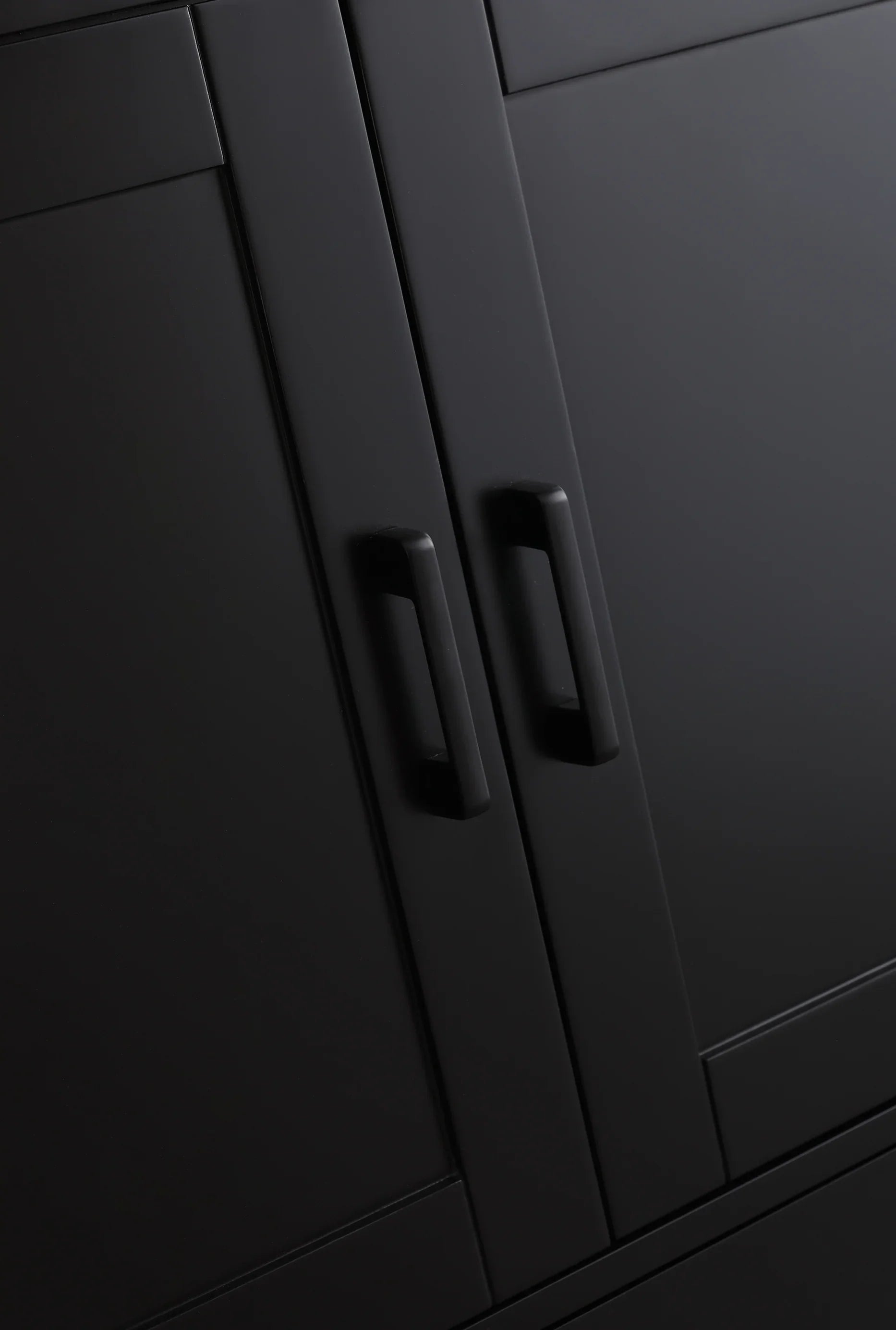 30" Black Freestanding Single Sink Bathroom Vanity with Engineered Calcutta Marble Countertop-Migration_Bathroom Vanities-DECOROLALA