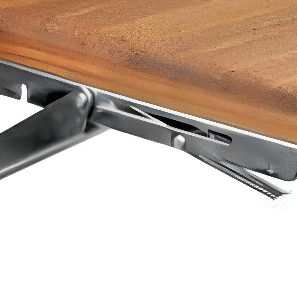 30" Brown Premium Wall Mount Teak Shower Bench-Shower Benches-DECOROLALA