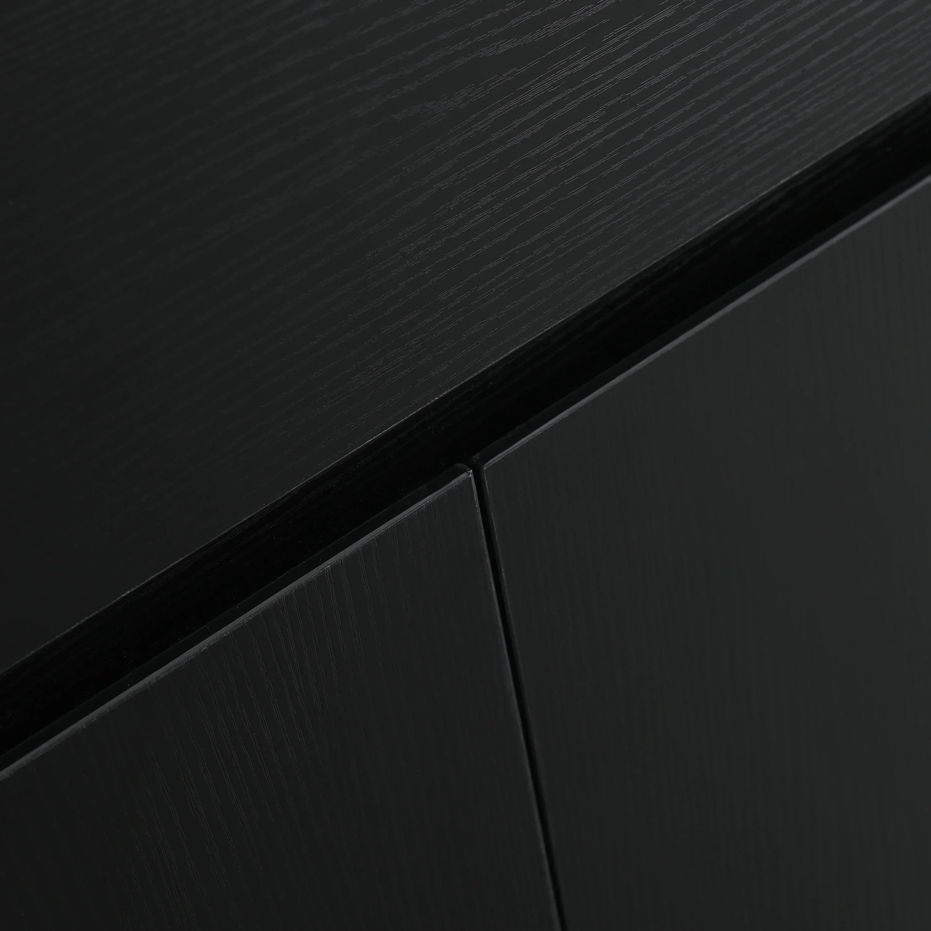 30" Dark Brown Oak Freestanding Bathroom Vanity with White Ceramic Countertop-Migration_Bathroom Vanities-DECOROLALA