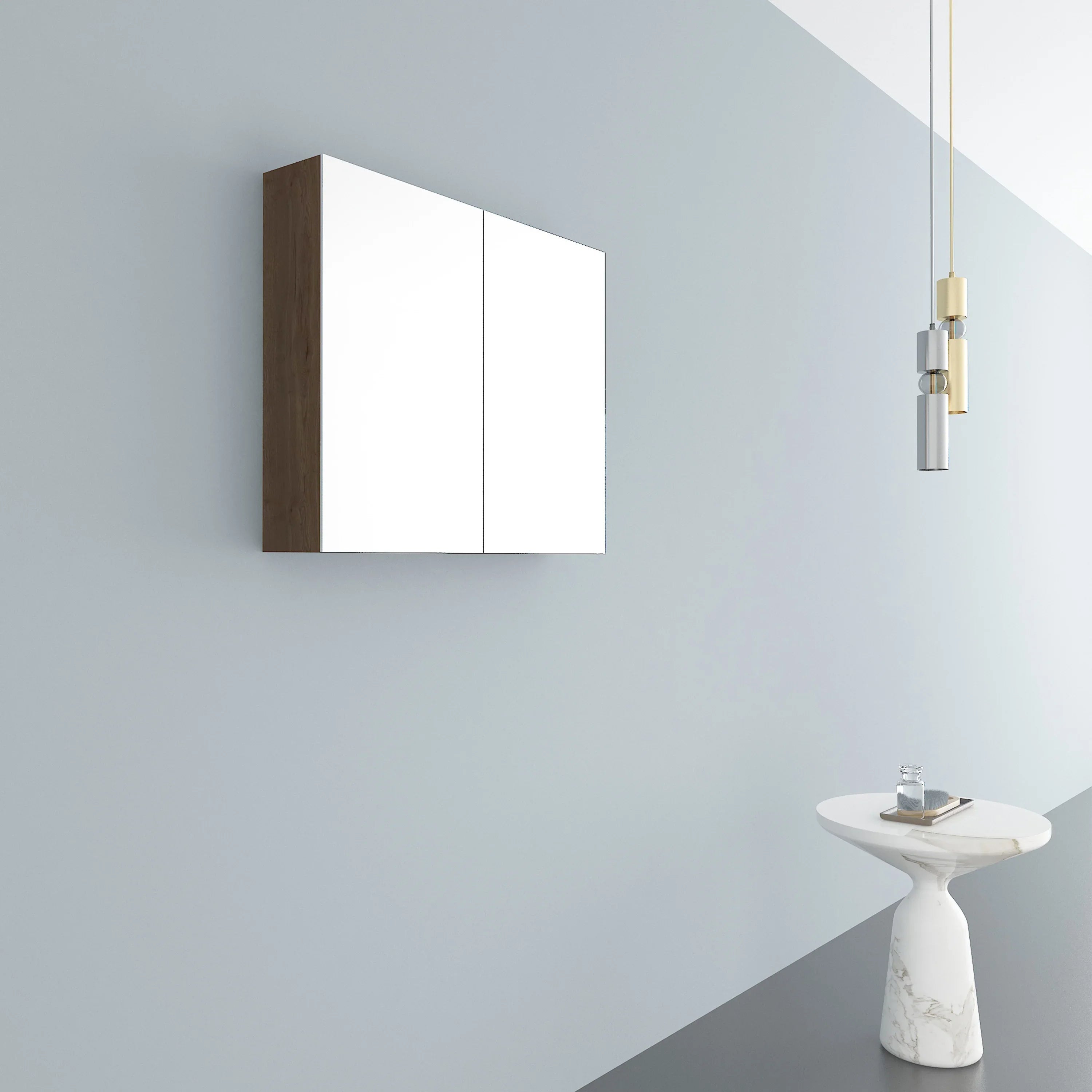 30" Frosted Oak Medicine Cabinet-Migration_Bathroom Vanities-DECOROLALA