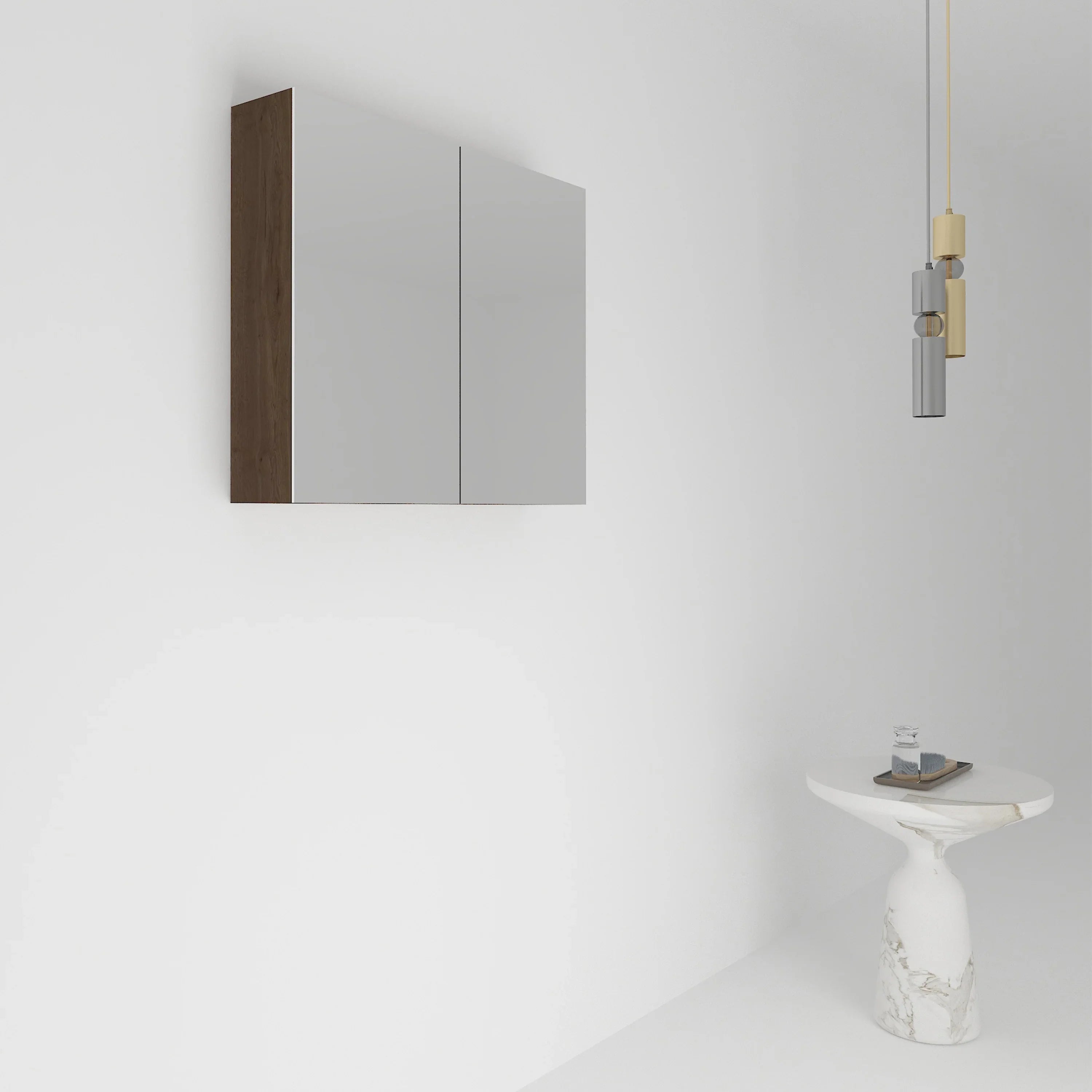 30" Frosted Oak Medicine Cabinet-Migration_Bathroom Vanities-DECOROLALA