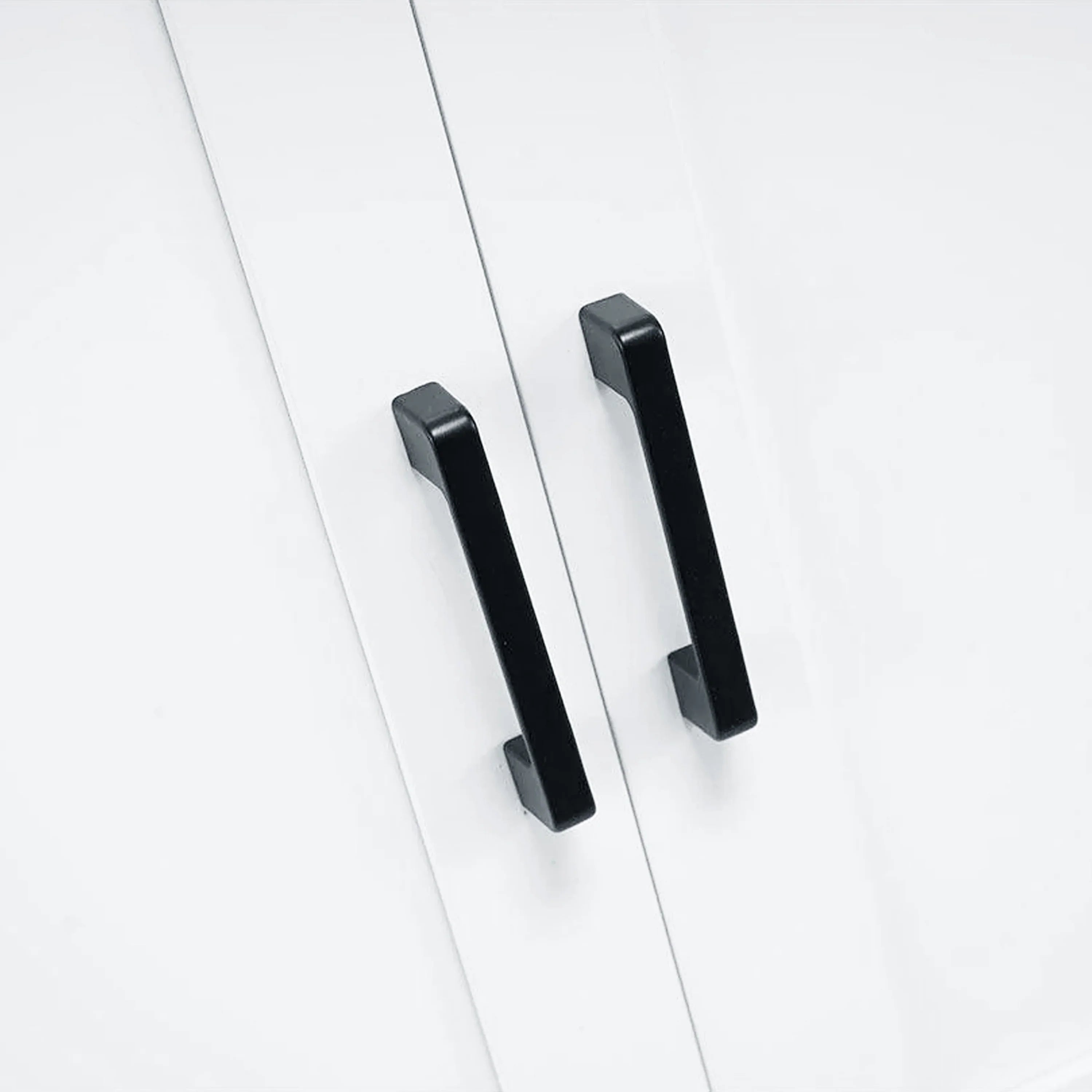 30" White Freestanding Single Sink Bathroom Vanity with Engineered Calcutta Marble Countertop-Migration_Bathroom Vanities-DECOROLALA