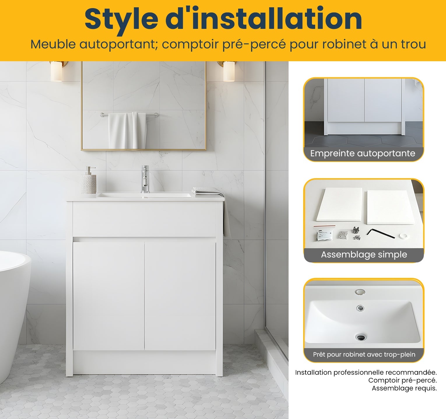 30" White Oak Freestanding Bathroom Vanity with White Ceramic Countertop-Migration_Bathroom Vanities-DECOROLALA