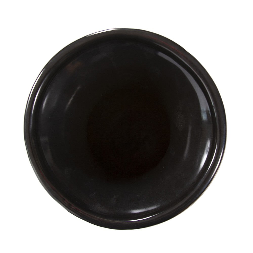 31" Beige And Brown Striped Bud Ceramic Floor Vase-Vases-DECOROLALA