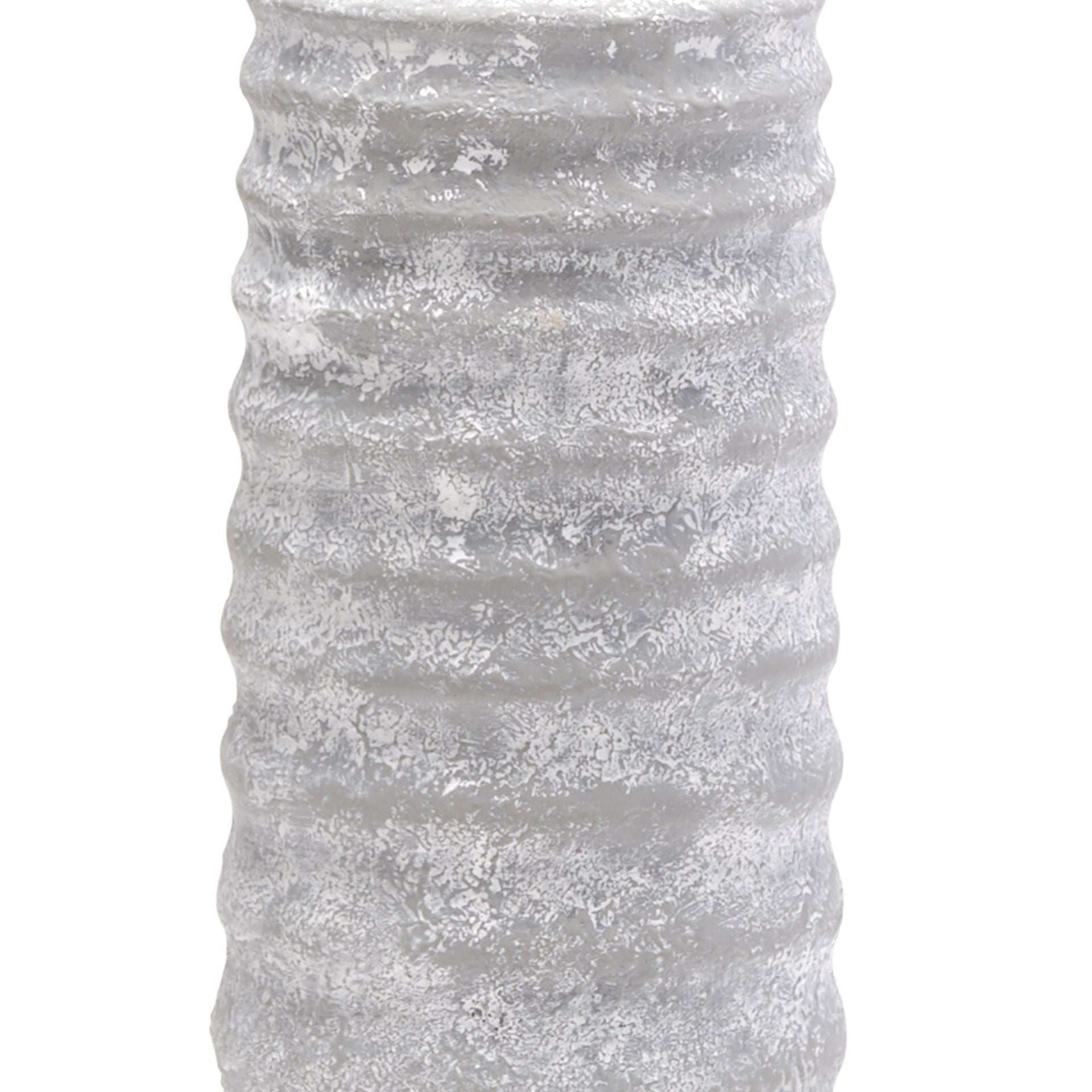 31" Gray Lamp Base LED With Beige Shade-Table Lamps-DECOROLALA