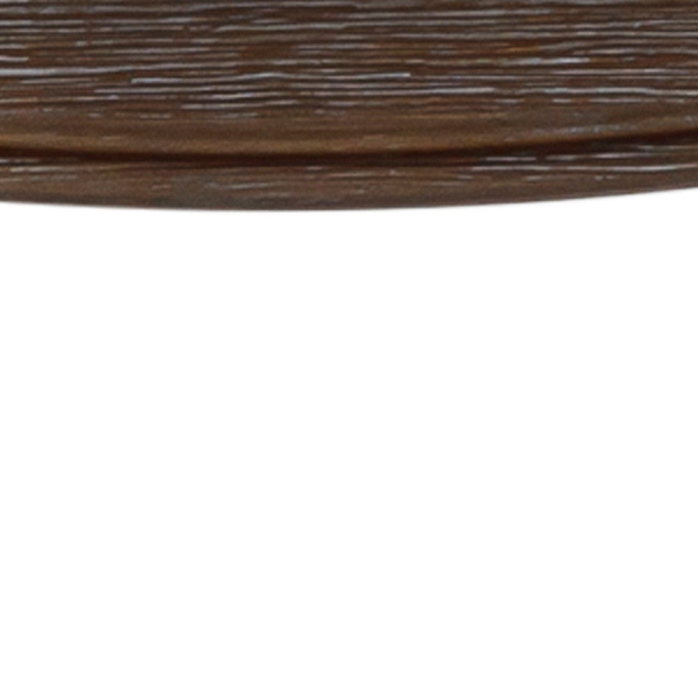 31" Taupe and Brown Solid Wood Backless Bar Height Bar Chair-Bar Chairs-DECOROLALA