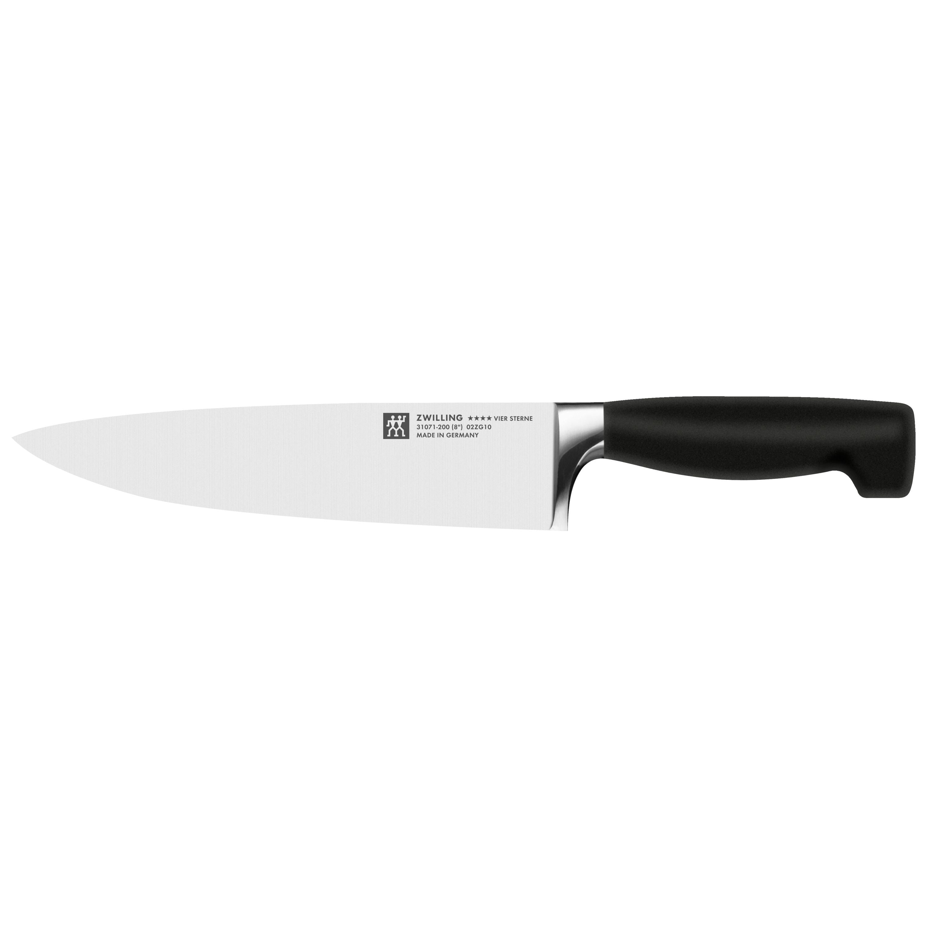 ZWILLING **** Four Star 4 Piece Knife Block Set, Black-DECOROLALA