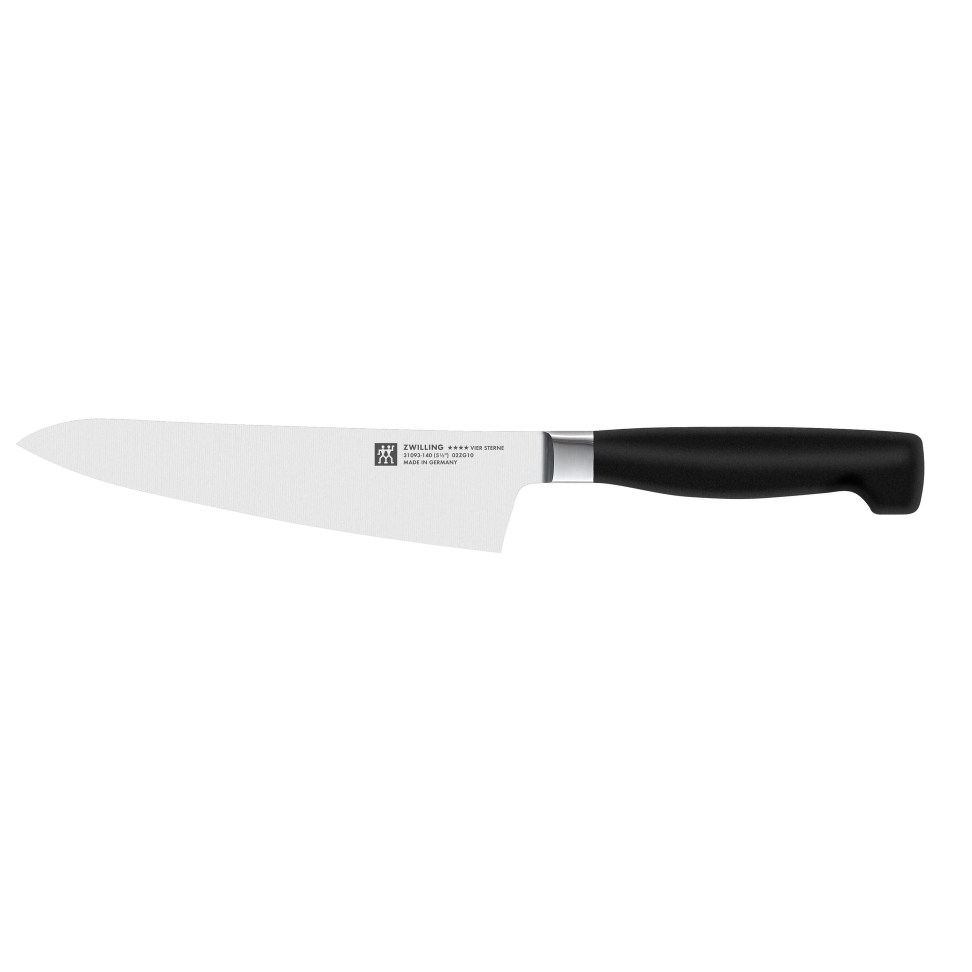 ZWILLING **** Four Star 7 Piece Knife Block Set, Black-DECOROLALA