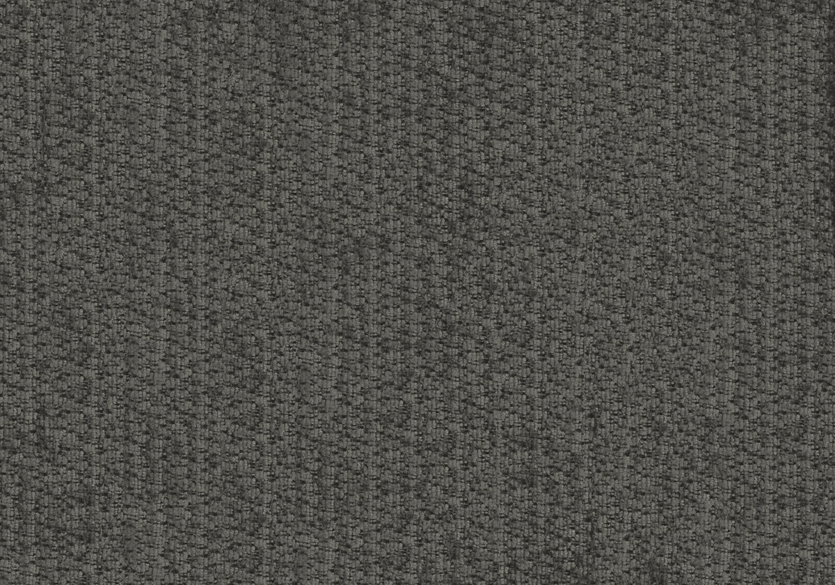 32" Upholstered Accent Chair - Dark Grey Fabric, Black Metal Legs-Accent Chairs-DECOROLALA