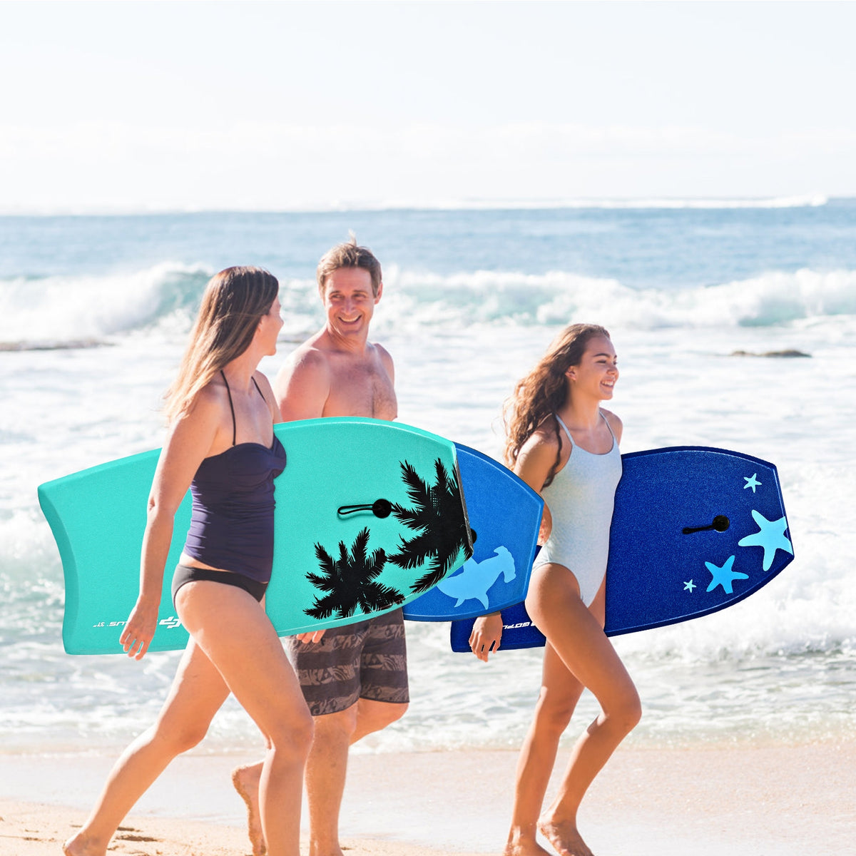 33 Inch/37 Inch/41 Inch Lightweight Super Surfing Bodyboard-Surfing-DECOROLALA