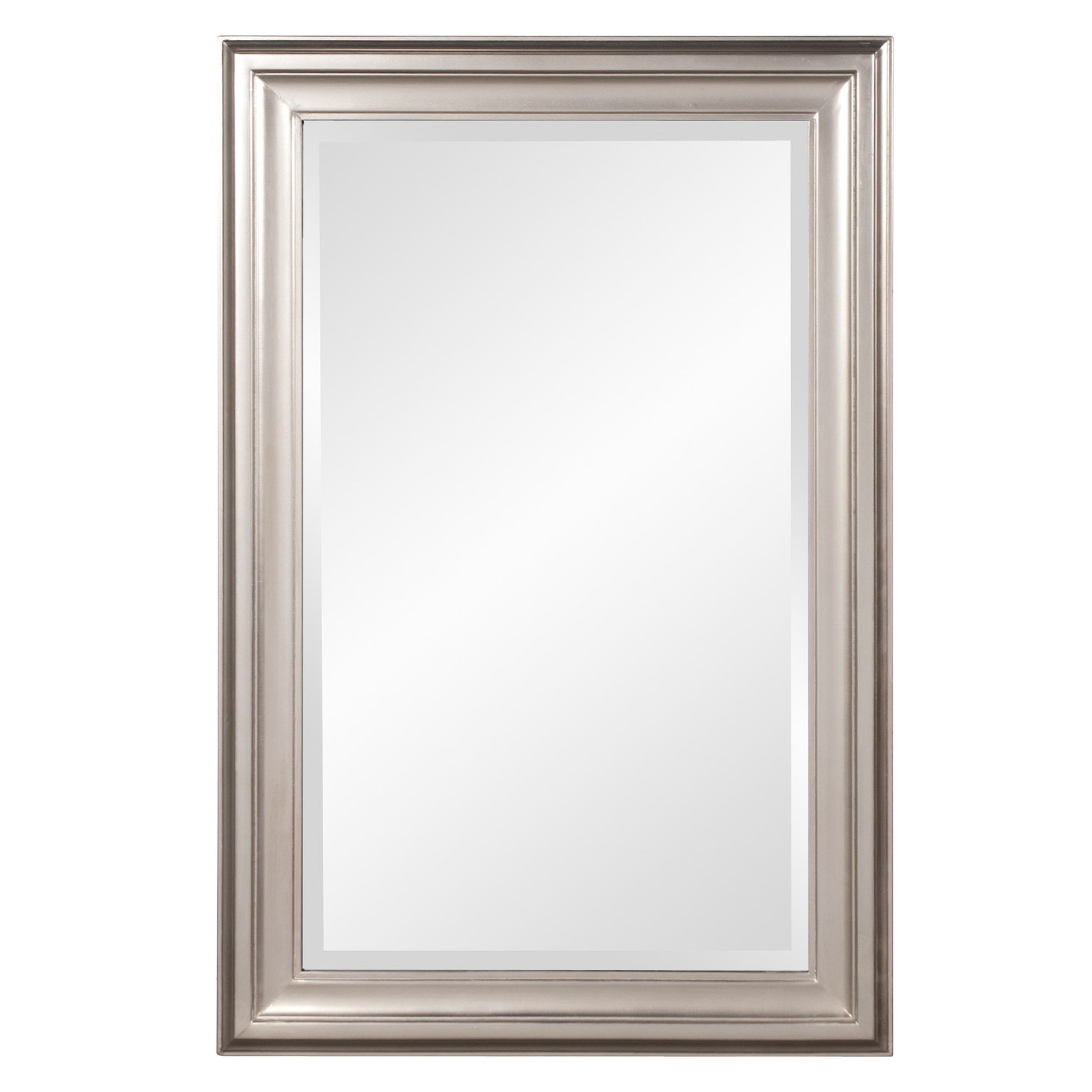 33" Silver Framed Accent Mirror-Mirrors-DECOROLALA
