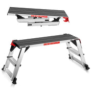 330 lbs Aluminum Folding Non-slip Drywall Step Stool Ladder-Kitchen Tools-DECOROLALA