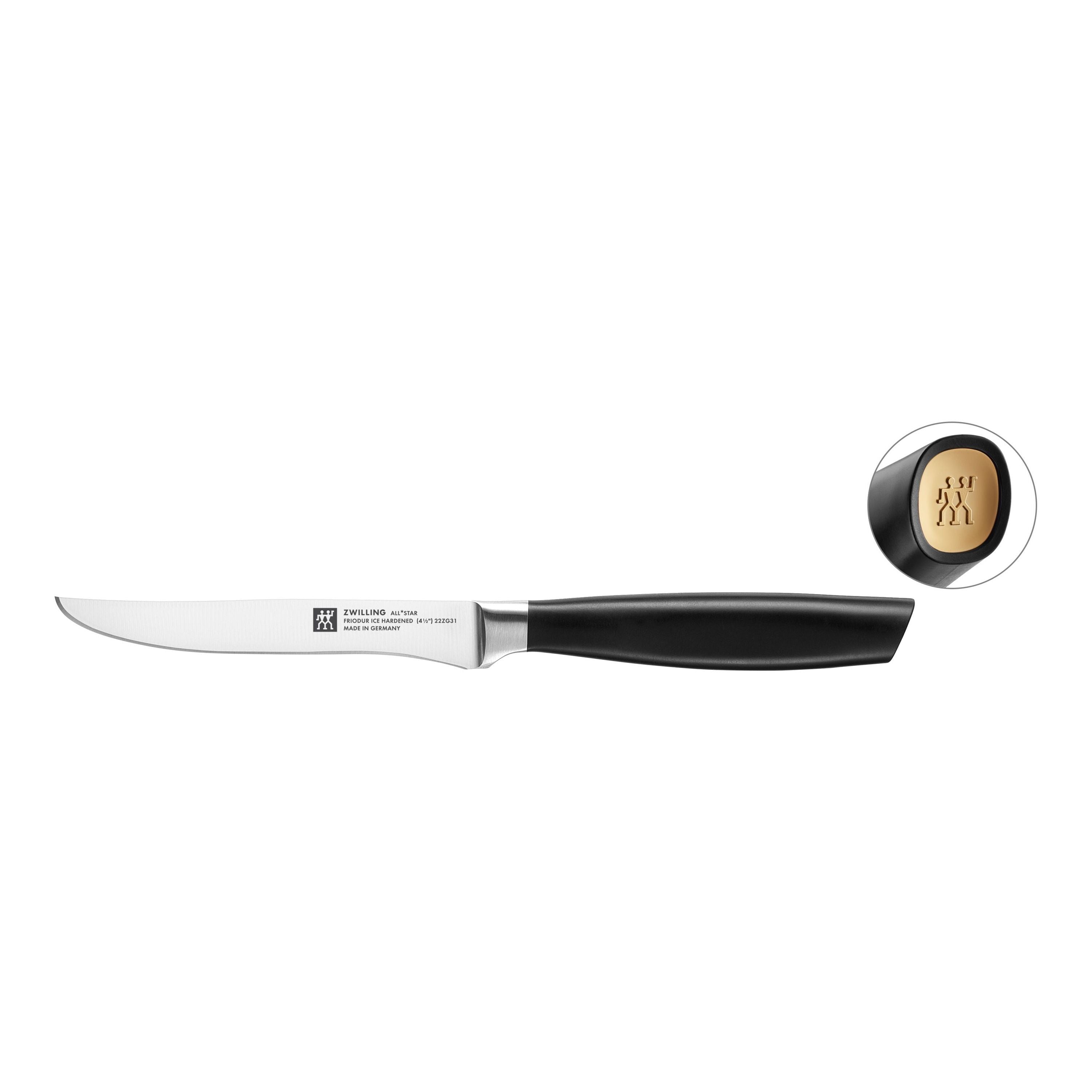 ZWILLING All * Star 12 cm Steak Knife, Gold Matt-n/a-DECOROLALA