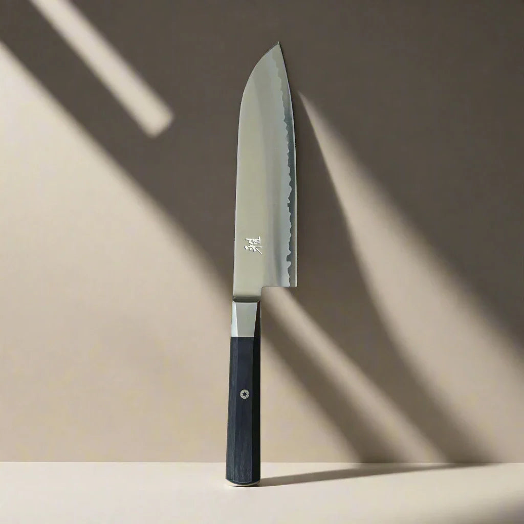 MIYABI 4000 FC 7-Inch Santoku Knife – Black Handle-1