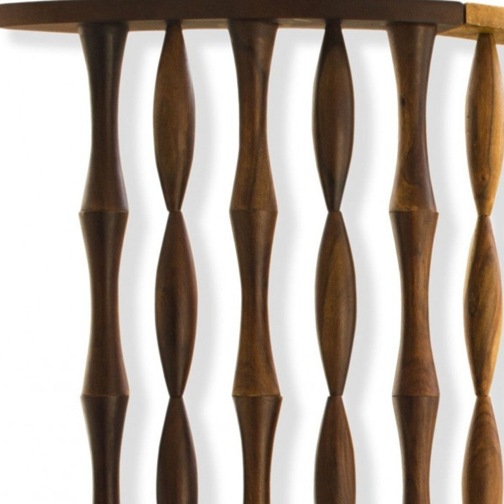 74" Natural Solid Wood Three Panel Screen Room Divider-Room Dividers-DECOROLALA