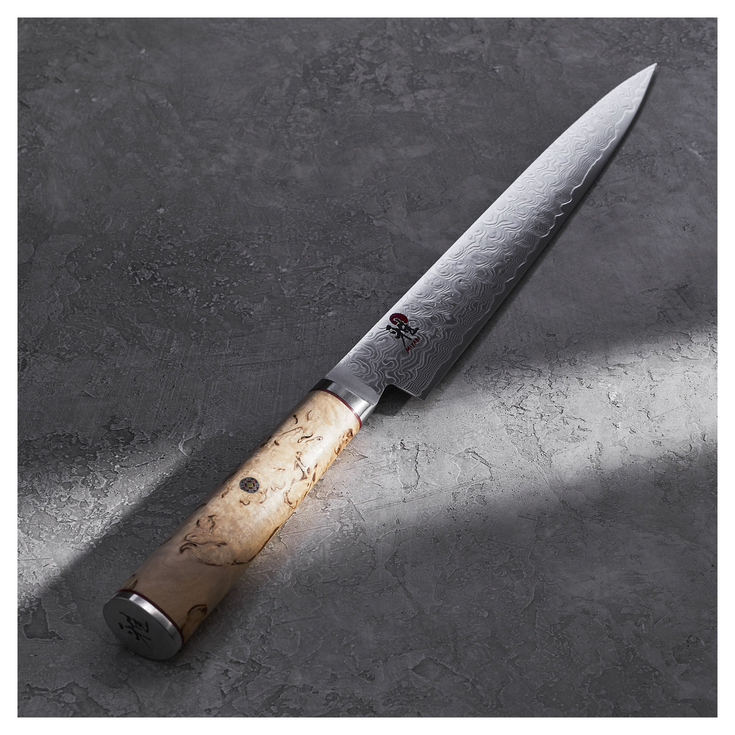 MIYABI 5000 MCD 9 inch Sujihiki, Brown-n/a-DECOROLALA