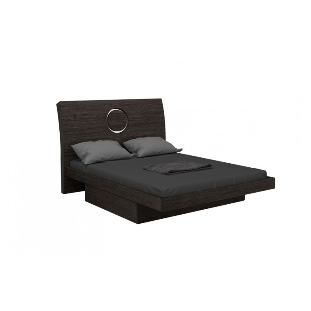 Four Piece Gray Solid Wood Bedroom Set With Mirror-Bedroom Furniture Sets-DECOROLALA
