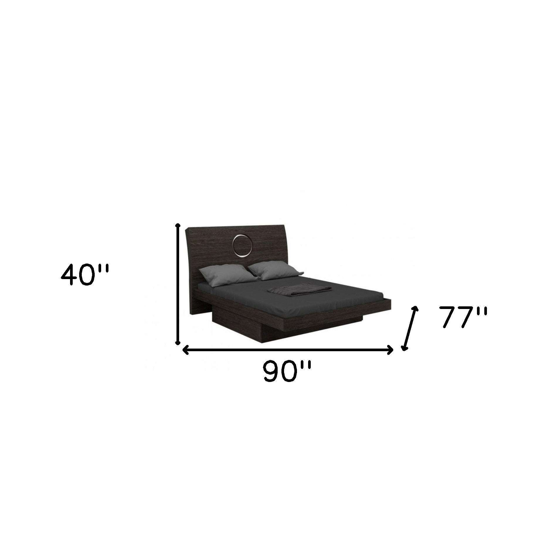 Four Piece Gray Solid Wood Bedroom Set With Mirror-Bedroom Furniture Sets-DECOROLALA