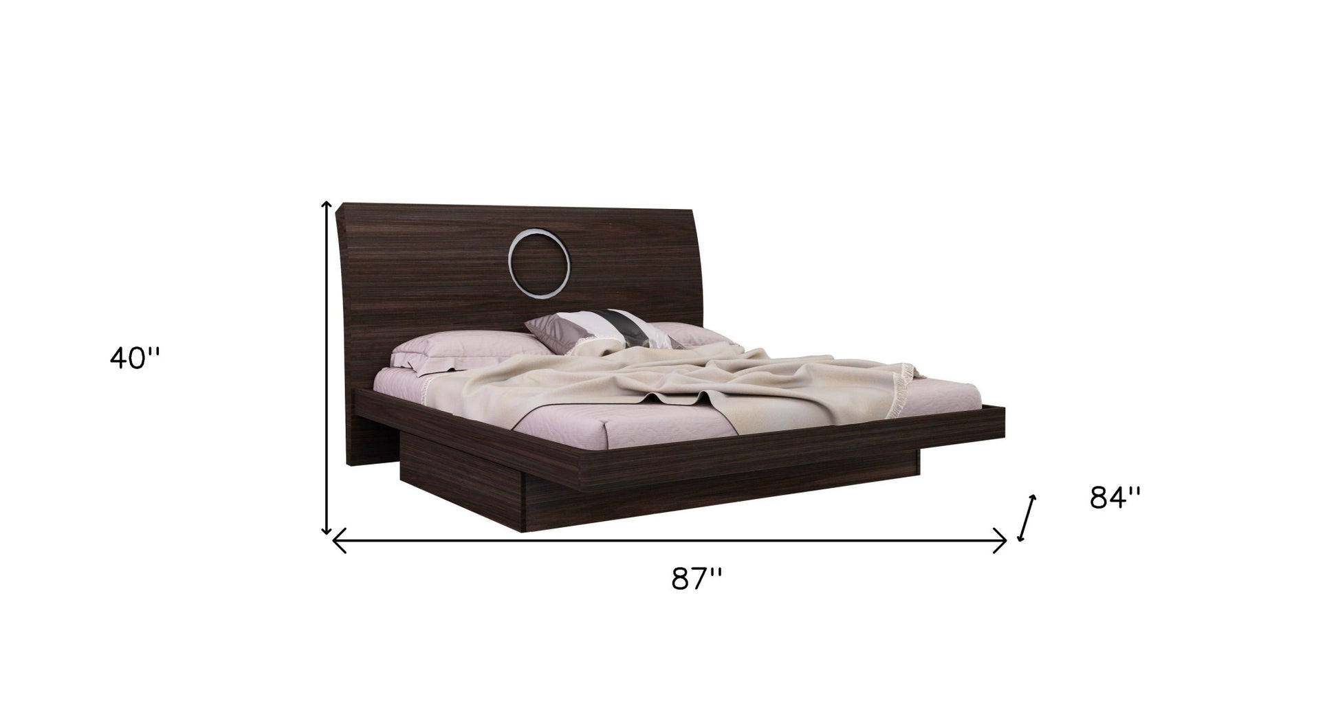 Four Piece Wood Brown Solid Wood Bedroom Set With Mirror-Bedroom Furniture Sets-DECOROLALA