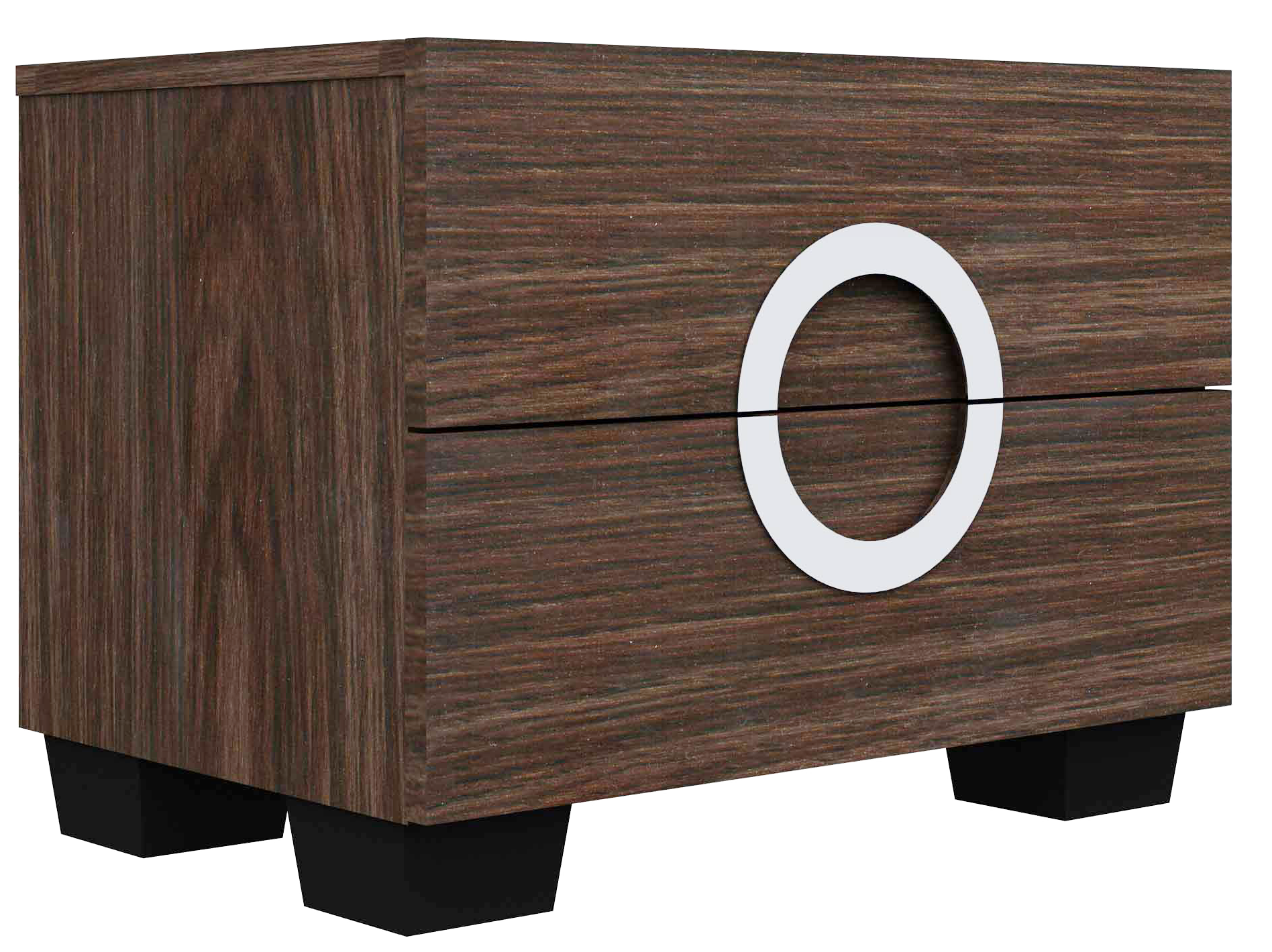 Four Piece Wood Brown Solid Wood Bedroom Set With Mirror-Bedroom Furniture Sets-DECOROLALA