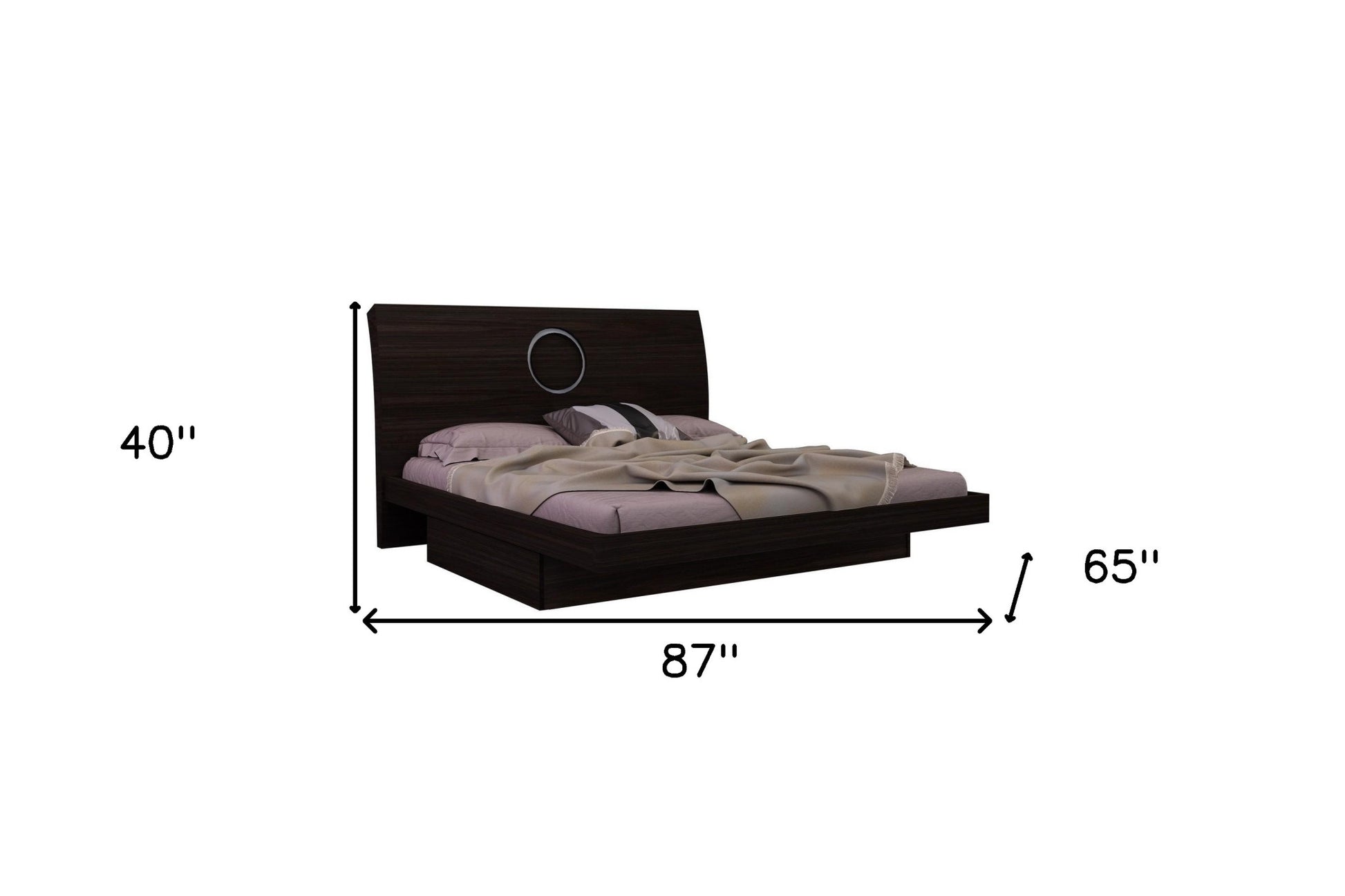 Four Piece Wood Brown Solid Wood Bedroom Set With Mirror-Bedroom Furniture Sets-DECOROLALA