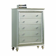 18" Champagne Five Drawer Standard Chest-0
