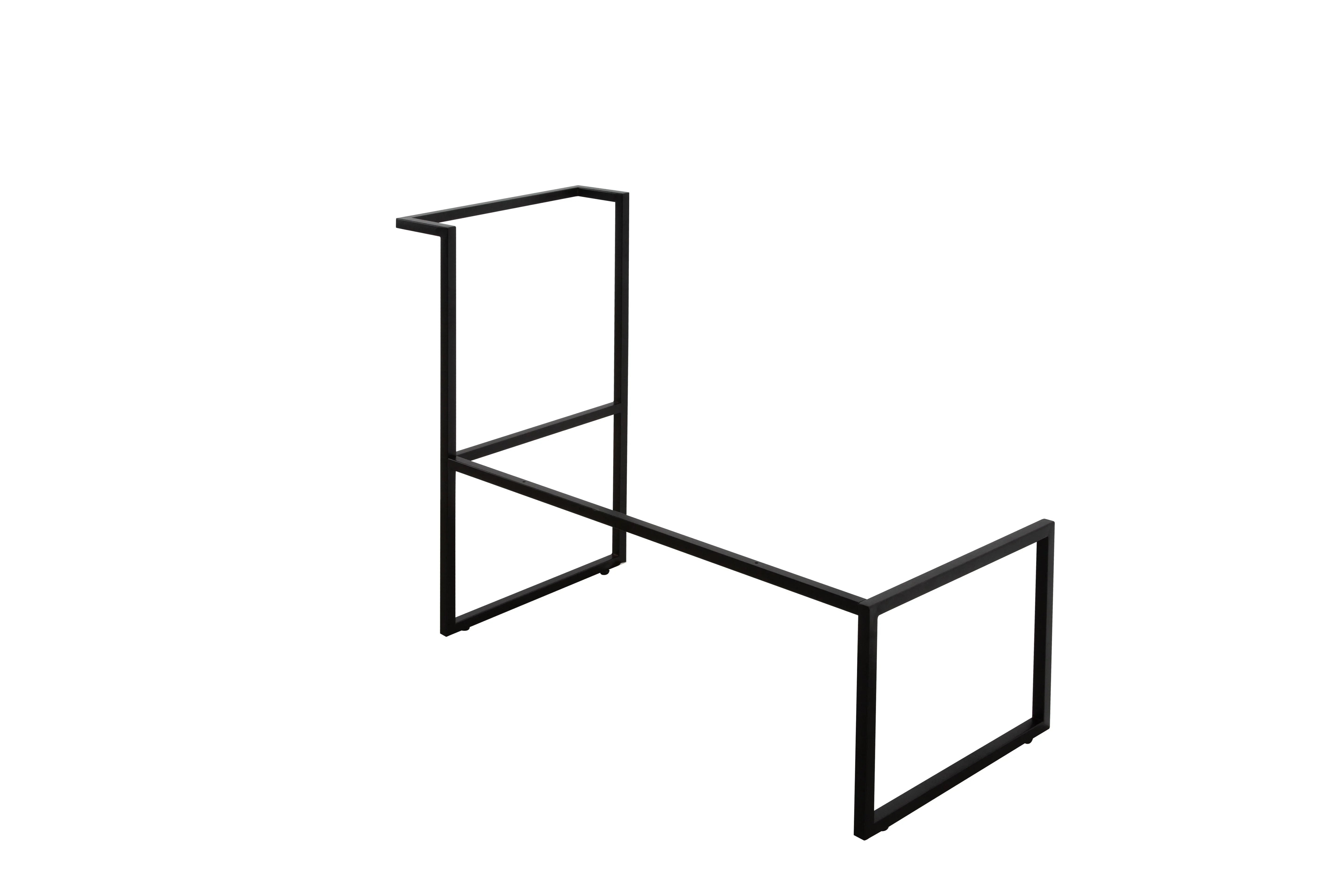 35" Matte Black Stainless Steel Frame for Wall Mounted Vanities - 1034*449*790-Faucet-DECOROLALA