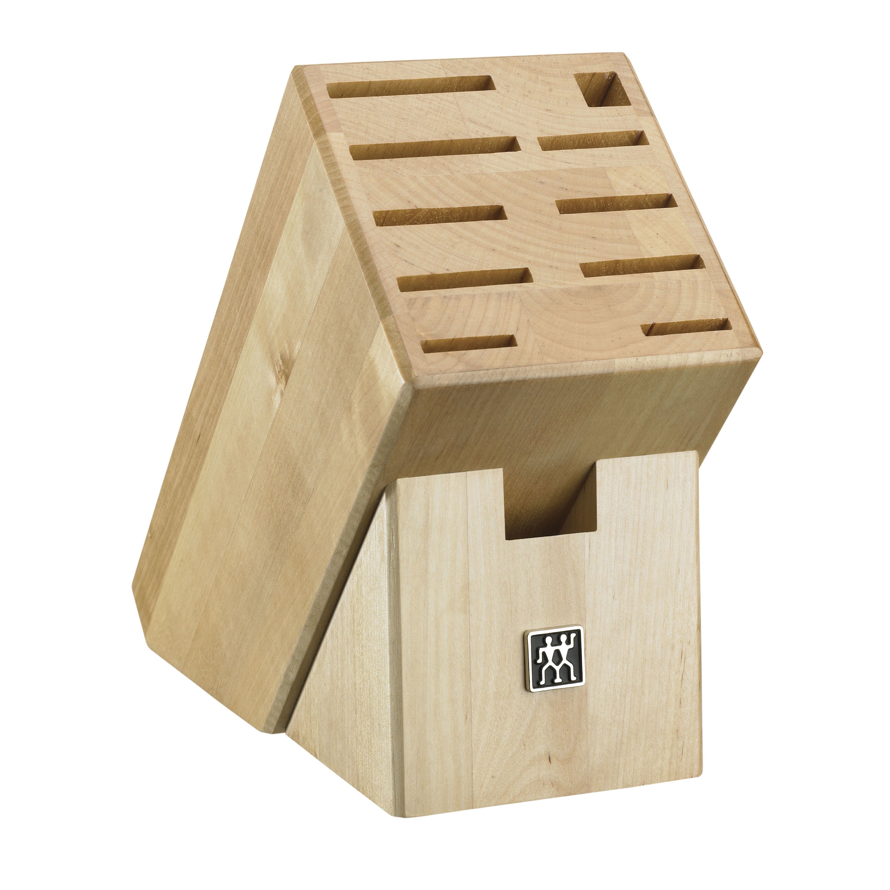 ZWILLING **** Four Star Knife Block Empty, Nature-DECOROLALA