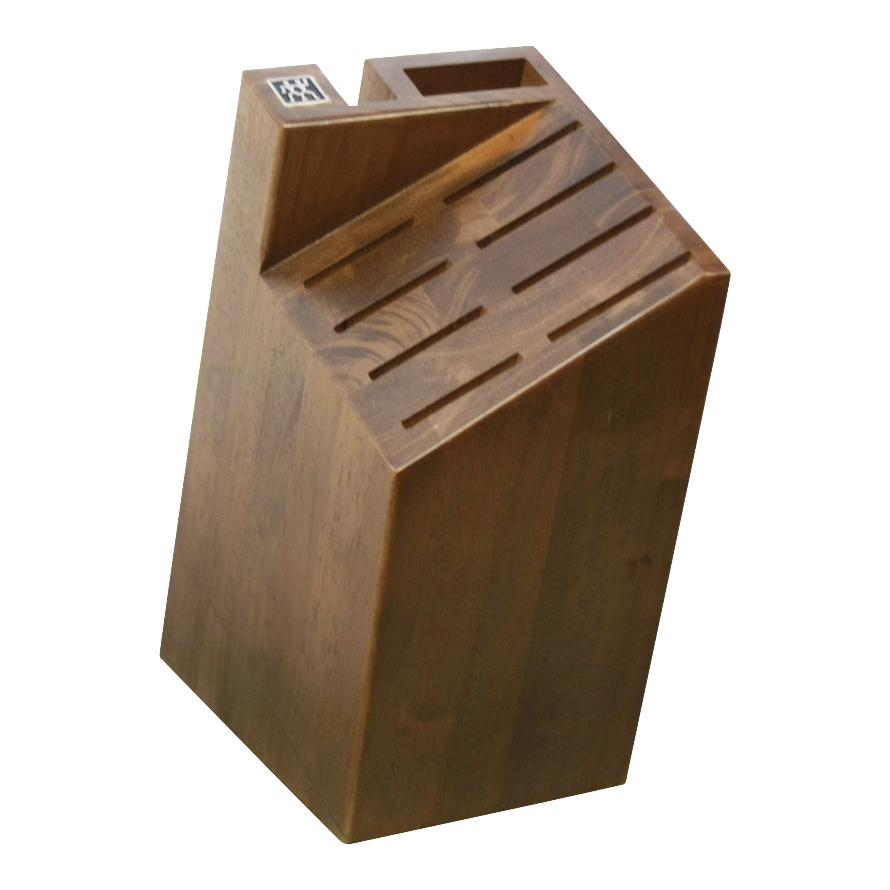 ZWILLING Pro Knife Block Empty, Brown-DECOROLALA