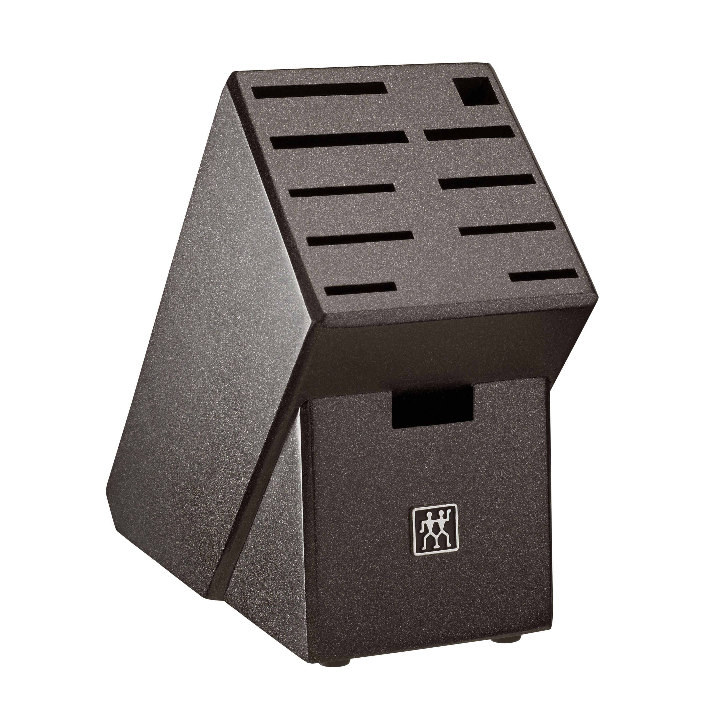 ZWILLING **** Four Star Knife Block Empty, Brown-Black-DECOROLALA