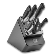 ZWILLING 7-Piece Knife Block Set with Sharpening Function – Stylish Anthracite Design, Made in Germany-0