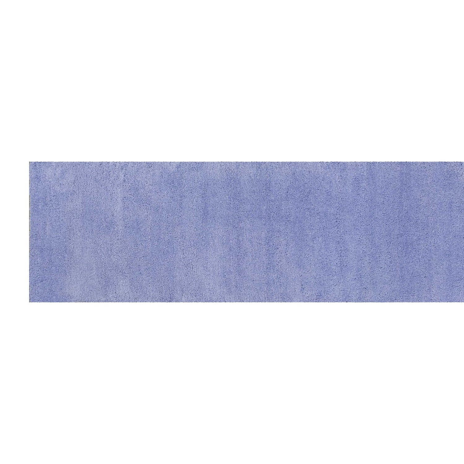 8' Purple Hand Woven Runner Rug-3
